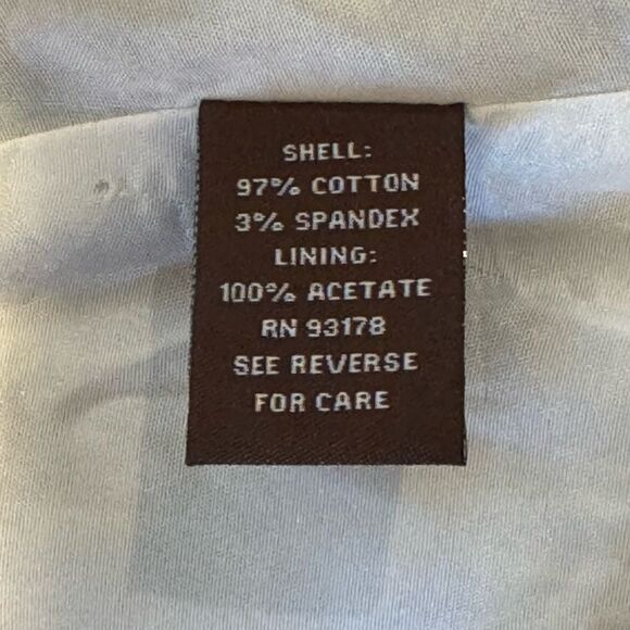 NWOT Adrienne Vittadini Brushstroke Print Belted Blazer. Size 8 Petite - Picture 8 of 10